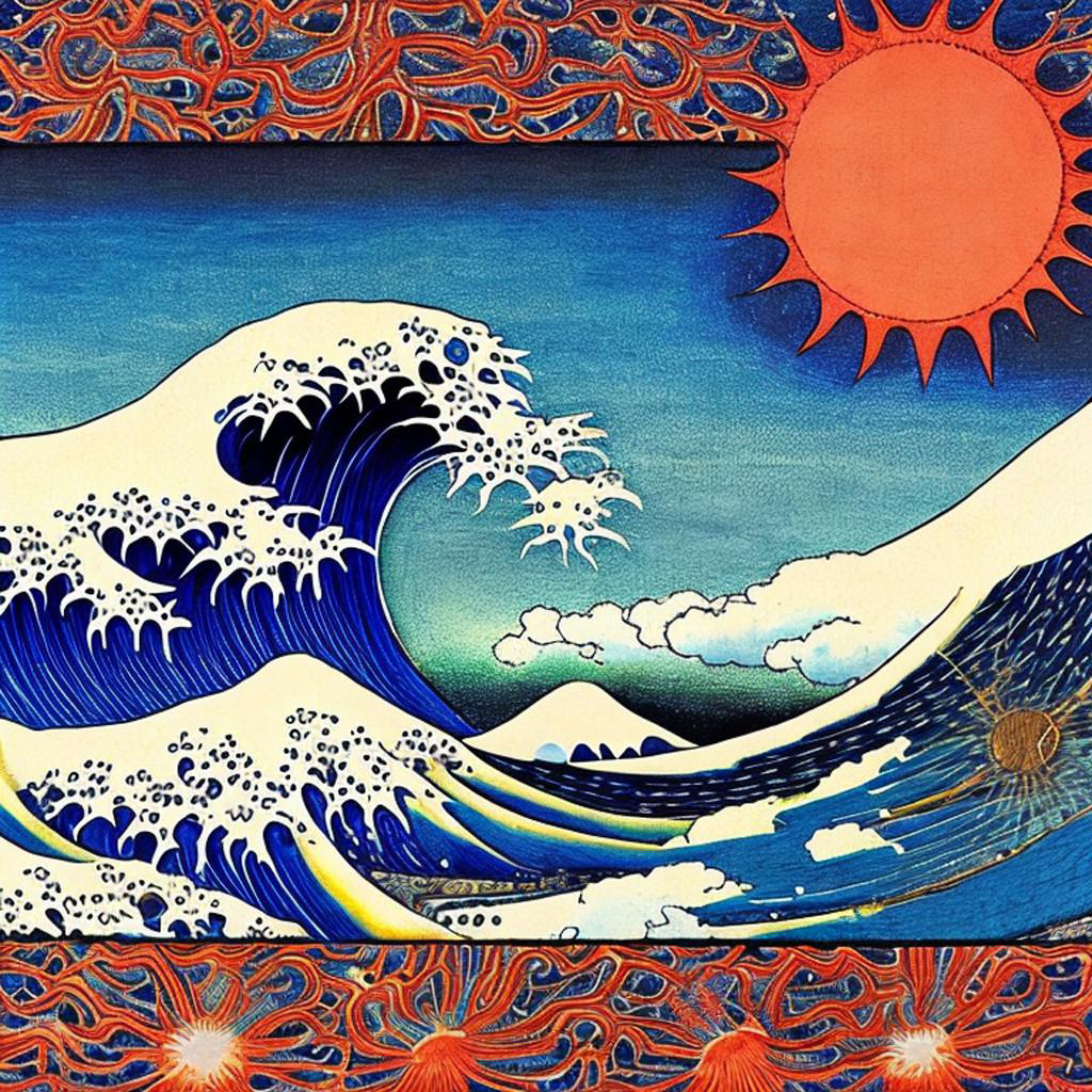 AI Art Gallery Hokusai