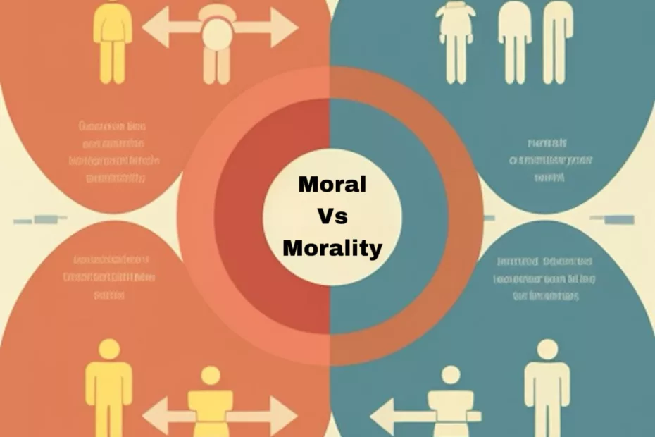 Moral vs mor
