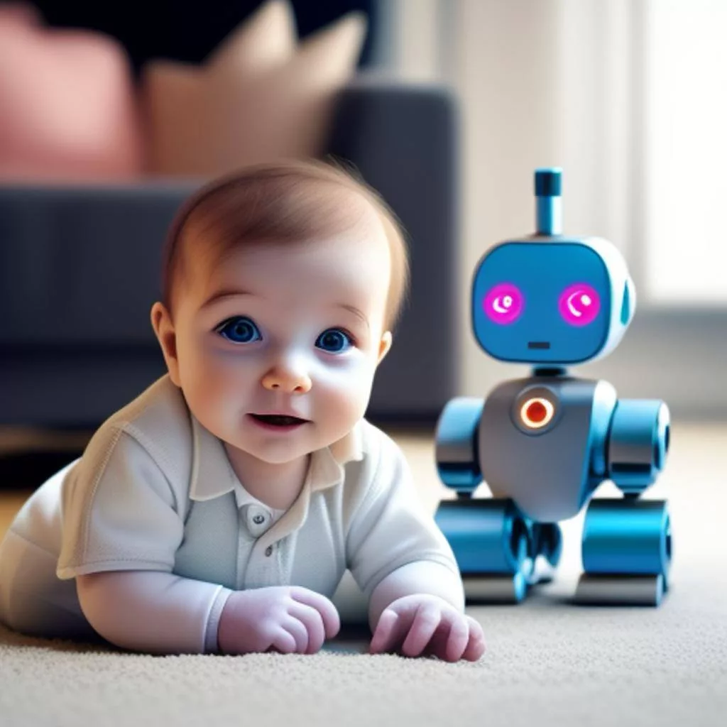 devices and robots that cater to the needs of babies and young children