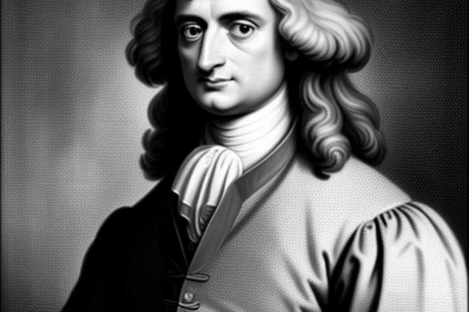 Sir Isaac Newton a famous mathematician